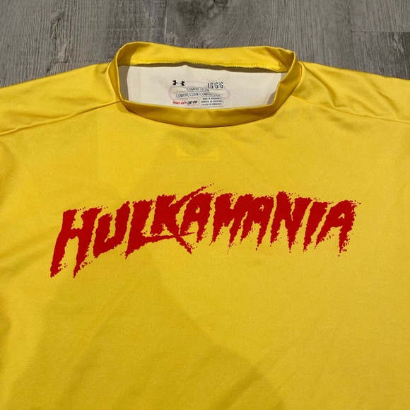 Under Armour Hulkamania Compression Heat Gear Shirt Men’s Size Large - Picture 3 of 4